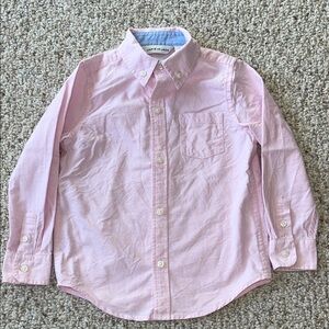 Janie and Jack Soft Pink Kids Button-Down Shirt